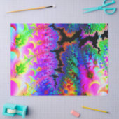 Tie Dye Fractal Tissuepapier (Craft)