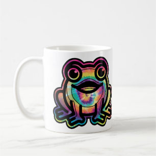 Tie Dye Frog Koffiemok