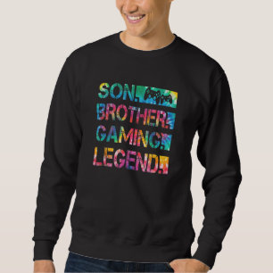 Tie Dye-gamingcadeaus voor tienerjongens - Videoga Trui