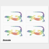 Tie Dye Gecko Sticker (Vel)