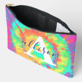 Tie dye gepersonaliseerd etui (Open)