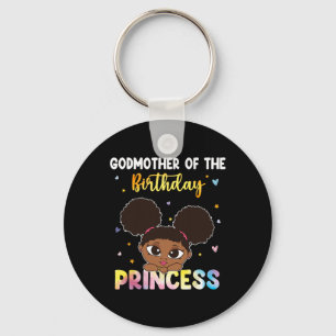 Tie Dye Godmother, de verjaardag van prinses Black Sleutelhanger