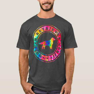 Tie Dye Golden Retriever Corgi Hond Moeder Vader H T-shirt