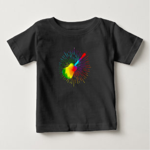 Tie Dye Guitar Music Design Colorful Guitarist