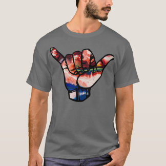 Tie Dye Hang los Losse kleuren Tie Dye T-shirt