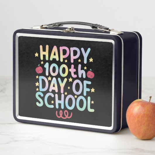 Tie Dye Happy 100e dag van de leerling (In situ)