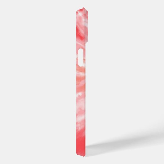 Tie Dye Heart Monogram Case-Mate iPhone Case (Achterkant / Rechts)