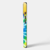 Tie Dye Hearts iPhone 16 Coque (Verso / Gauche)