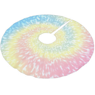 Tie Dye Hippie Swirl Kerstmis Kerstboom Rok