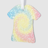 Tie Dye Hippy Swirl TShirt Noël (devant)