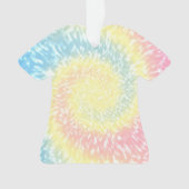 Tie Dye Hippy Swirl TShirt Noël (devant)