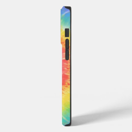 Tie Dye Hoesje-Mate iPhone Case (Achterkant / Links)