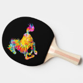 TIE DYE HORSE TAFELTENNISBATJE (Zijkant)
