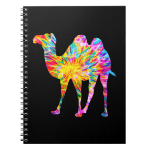 TIE DYE KAMEEL NOTITIEBOEK