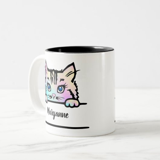 Tie Dye Kat Mok (Voorkant links)