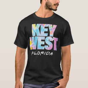 Tie Dye Key West Florida Vakantie Souvenir T-shirt