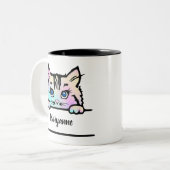 Tie-Dye Kitty Mok (Voorkant links)