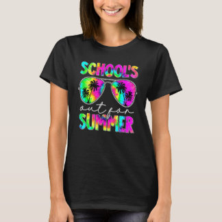Tie Dye Last Day Of School Schools Out For Summer T-shirt
