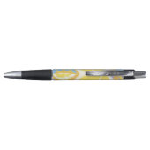 Tie Dye Lemon Citrus Fruit Swirly Pattern Pen (Achterkant)