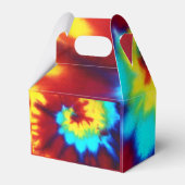 Tie Dye Look Favor Geschenkdoos Bedankdoosjes (Achterkant)