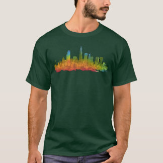 Tie Dye Los Angeles retro T-shirt