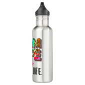 Tie Dye Mam Life is het beste leven Waterfles (Rechts)