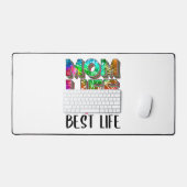 Tie Dye Maman La vie est la meilleure vie (Clavier et souris)