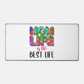 Tie Dye Maman La vie est la meilleure vie (Recto)