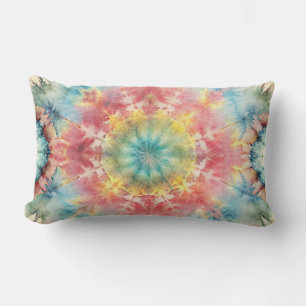 Tie Dye Medallion Print Sierkussen Kussen