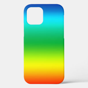 Tie Dye Mid Spectrum Rainbow-kleuren iPhone 12 Hoesje