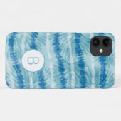 Tie Dye Monogram Hoesje-Mate iPhone Case (Achterkant (horizontaal))