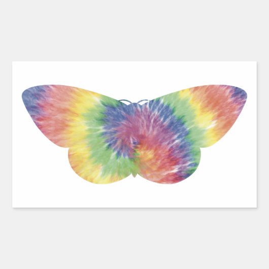 Tie Dye Moth Sticker (Voorkant)