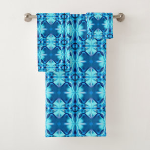 Tie Dye Motif en Indigo et Ice Blue
