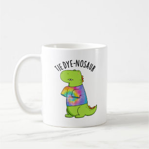 Tie-dye-nosaurus Grappige Dinosaurus Woordgrap Koffiemok