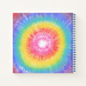 Tie Dye Notitieboek (Achterkant)