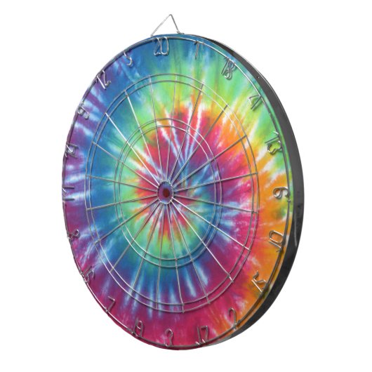 Tie Dye One Dartbord (Voorkant Rechts)