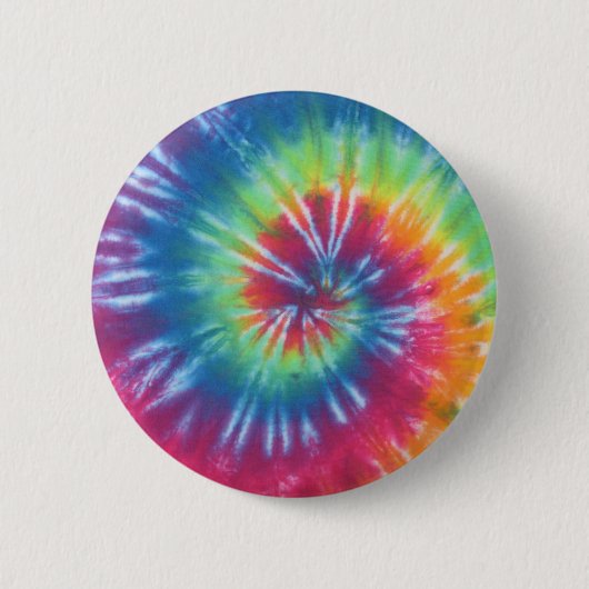 Tie Dye One Ronde Button 5,7 Cm (Voorkant)