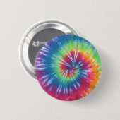Tie Dye One Ronde Button 5,7 Cm (Voorkant /achterkant)
