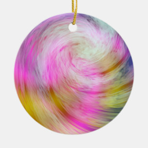 Tie Dye Ornement de Noël