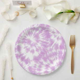 Tie Dye Papieren Bordje