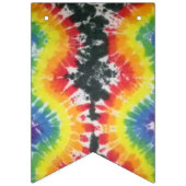 Tie Dye party bunting Vlaggetjes (Tweede vlag)