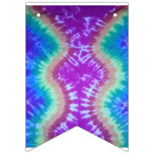 Tie Dye party bunting Vlaggetjes (Eerste vlag)