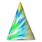Tie Dye Party Pet Feesthoedjes (Rechts)