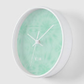 Tie Dye | Pastel Mint Green Monogram (Hoek)