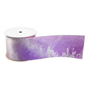 Tie Dye Pastel Waterverf Roze Sinaasappel Blauwgro Lint