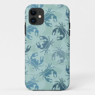Tie Dye-patroon van krabben iPhone 11 Hoesje
