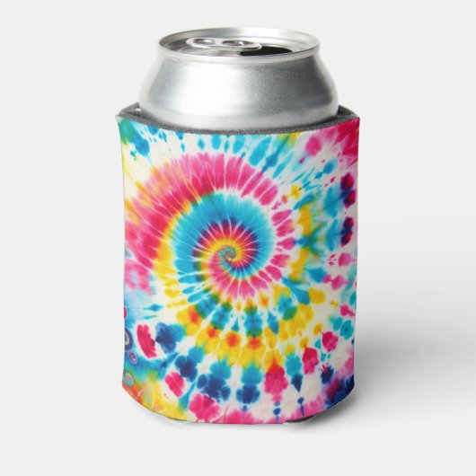 Tie Dye Pattern Blikjeskoeler (Blikje Achterkant)