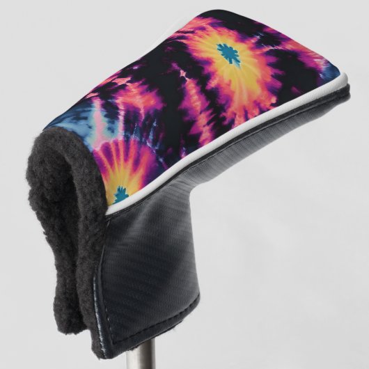 Tie Dye Pattern Golfheadcover (3/4 voorkant)