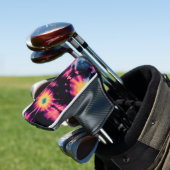 Tie Dye Pattern Golfheadcover (Insitu)