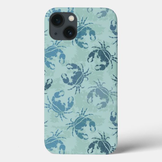 Tie Dye Pattern Of Crabs Case-Mate iPhone Case (Achterkant)